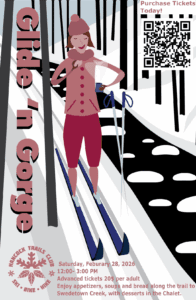 Poster promoting the 2026 Glide 'N Gorge